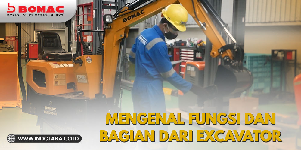 Mengenal Fungsi Dan Bagian Dari Excavator